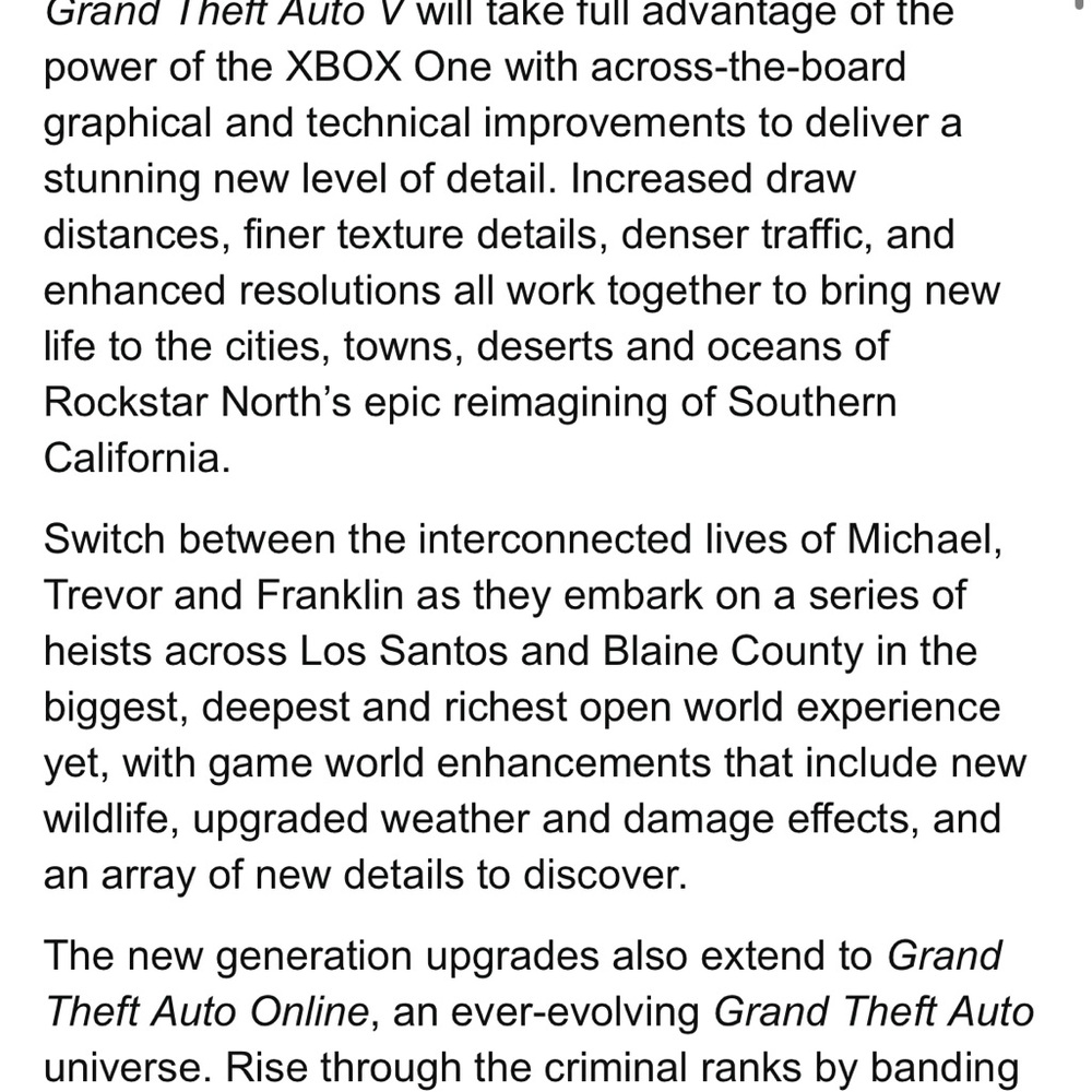 Preowned GTA 5 Xbox One With Manual Great Condition Play Through Out 17+ Only. - Picture 10 of 12
